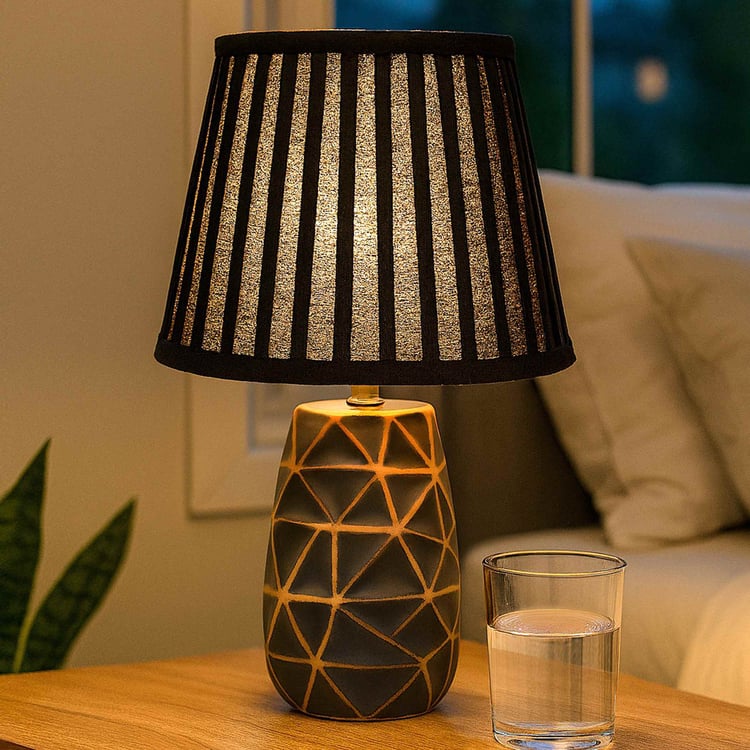 HOMESAKE Ceramic Table Lamp