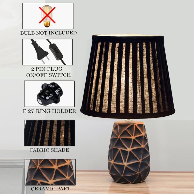 HOMESAKE Ceramic Table Lamp