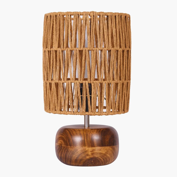 HOMESAKE Wooden Table Lamp