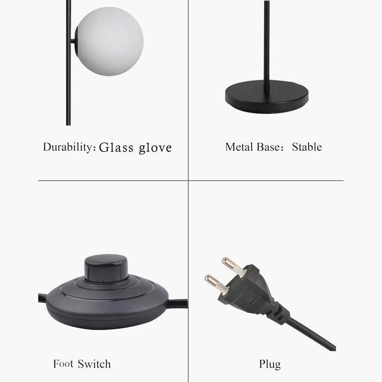 HOMESAKE Metal Floor Lamp