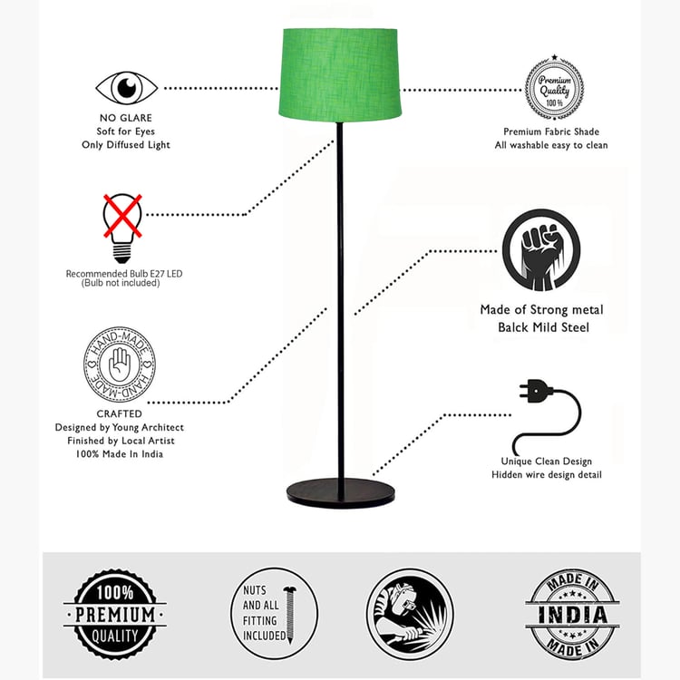 HOMESAKE Metal Floor Lamp