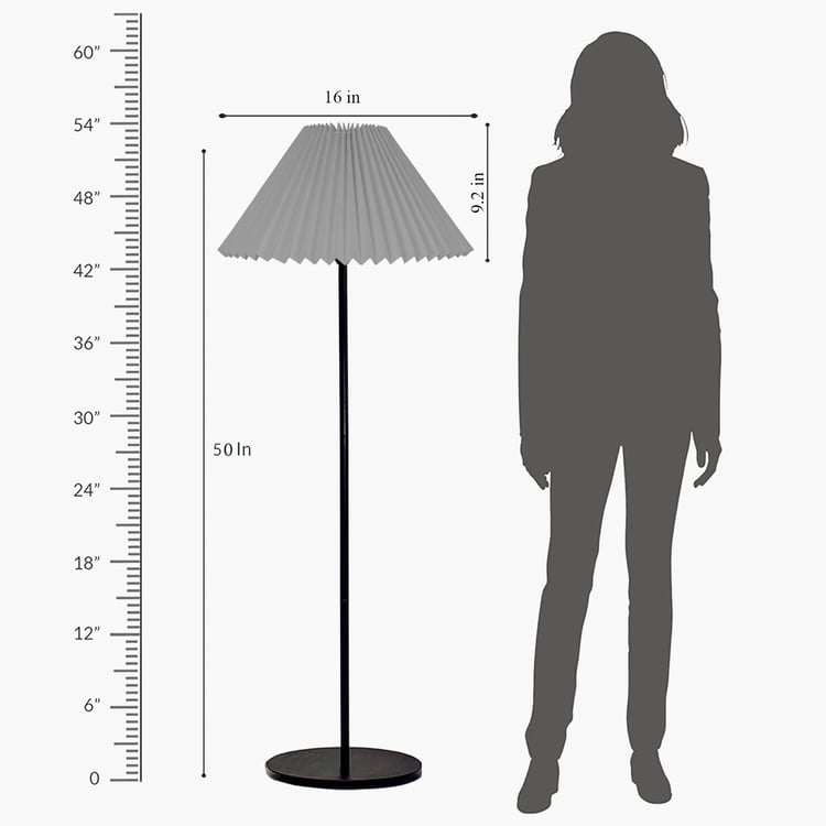 HOMESAKE Metal Floor Lamp