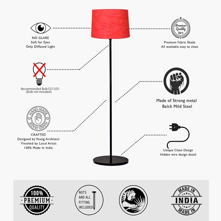 HOMESAKE Metal Floor Lamp