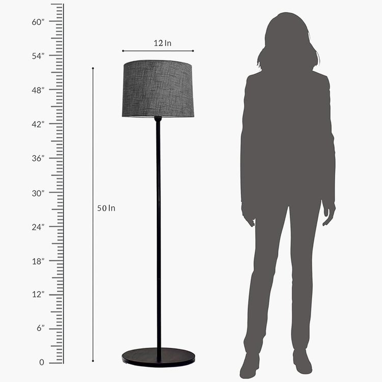 HOMESAKE Metal Floor Lamp