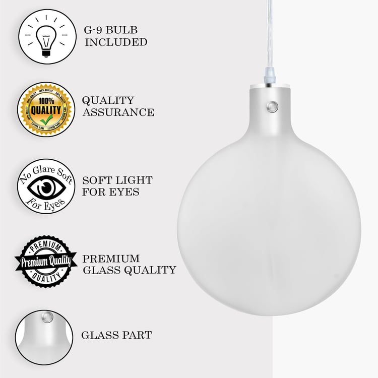HOMESAKE Glass Ceiling Lamp