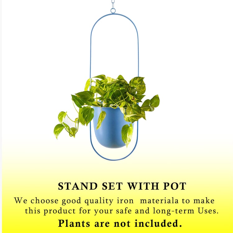 HOMESAKE Metal Hanging Planter