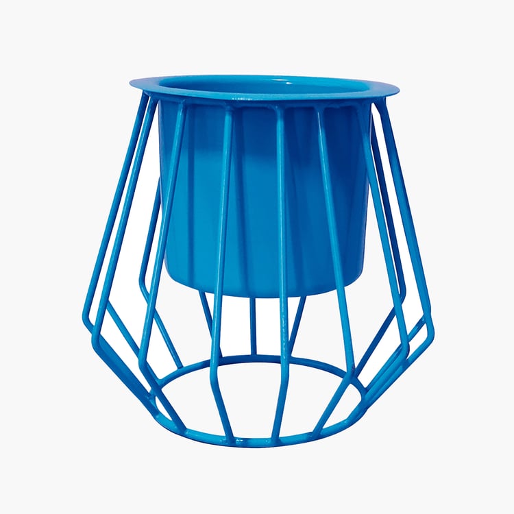 HOMESAKE Set of 2 Metal Planters