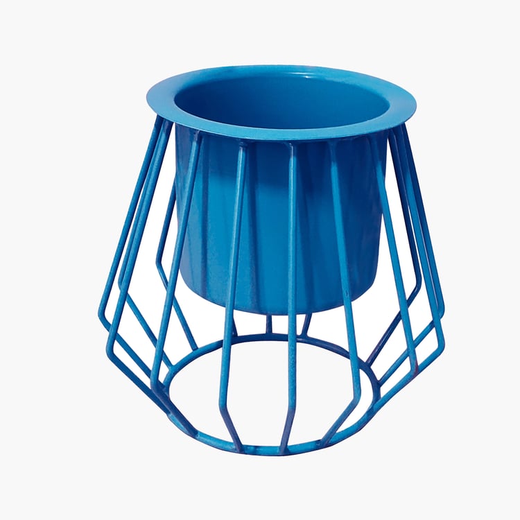 HOMESAKE Set of 2 Metal Planters