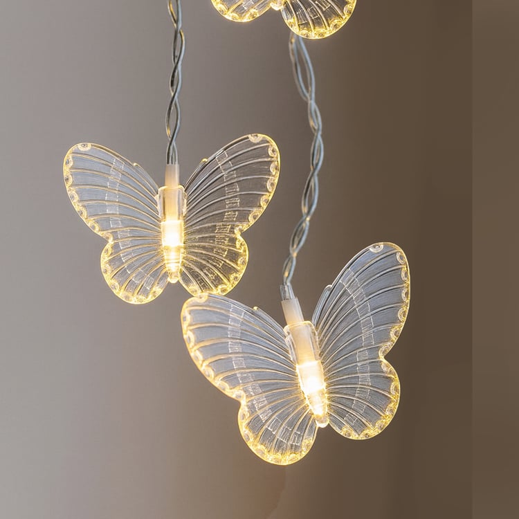HOMESAKE Butterfly LED String Lights - 20 Bulbs