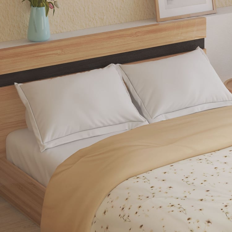 Earthbound Cotton Floral Reversible Double Comforter