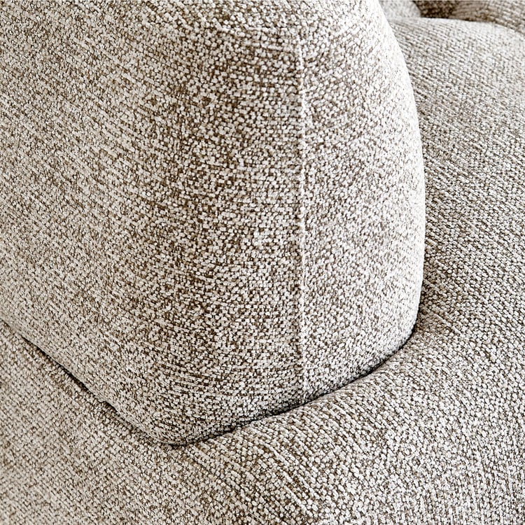 Foresta Fabric 2-Seater Sofa - Taupe