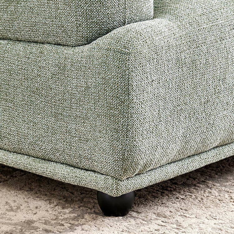 Foresta Fabric 3-Seater Sofa - Green