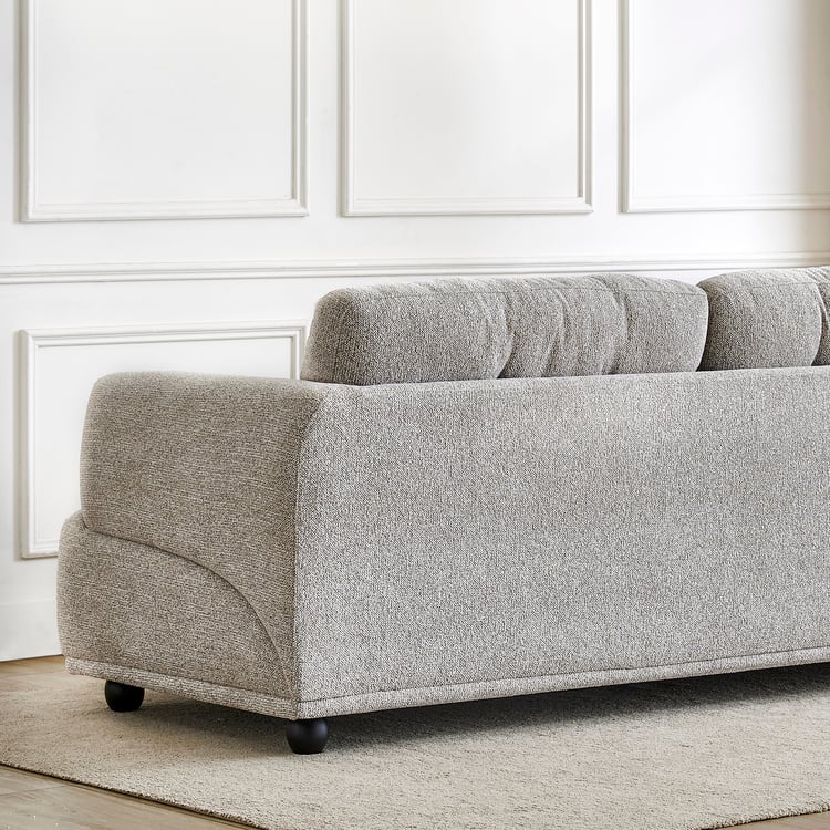 Foresta Fabric 3-Seater Sofa - Taupe