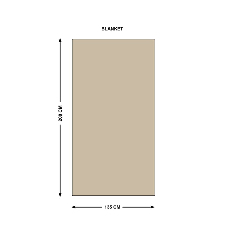 Slate Kids Single Blanket