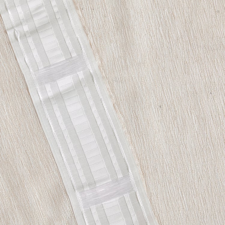 Amaira Flow Set of 2 Sheer Door Curtains - 7.35ft (225cm)