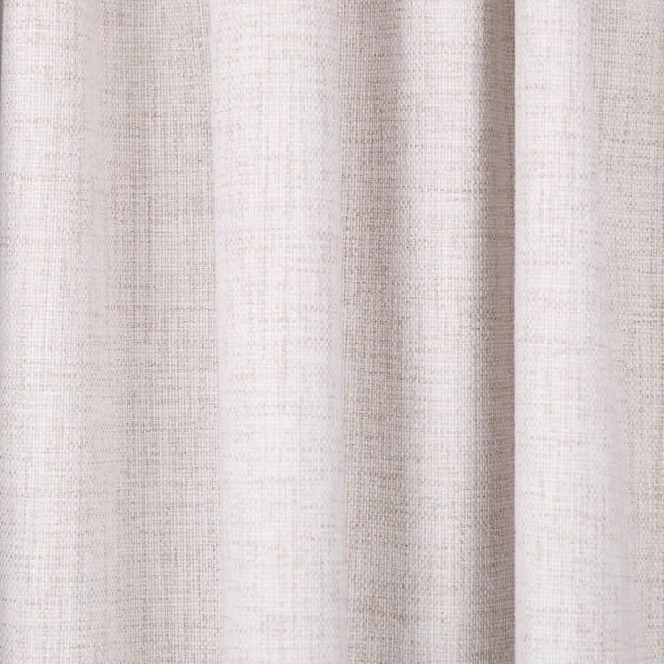 Muffle Dusk Set of 2 Blackout Door Curtains - 7.3ft (225cm)