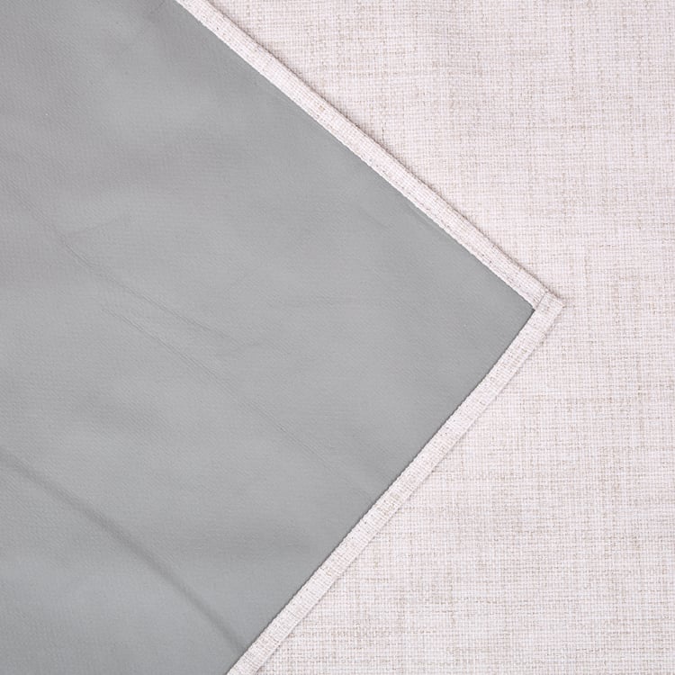 Muffle Dusk Set of 2 Blackout Door Curtains - 8.85ft (270cm)