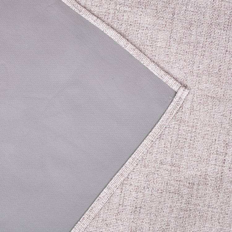 Muffle Dusk Set of 2 Blackout Door Curtains - 8.85ft (270cm)