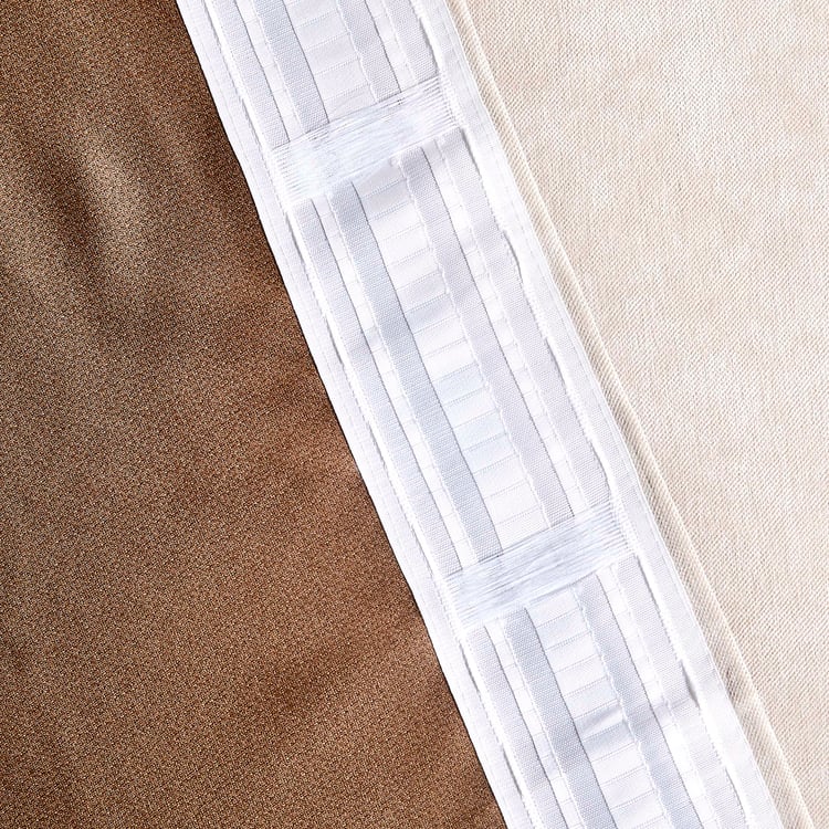 Muffle Set of 2 Blackout Door Curtains - 7.3ft (225cm)