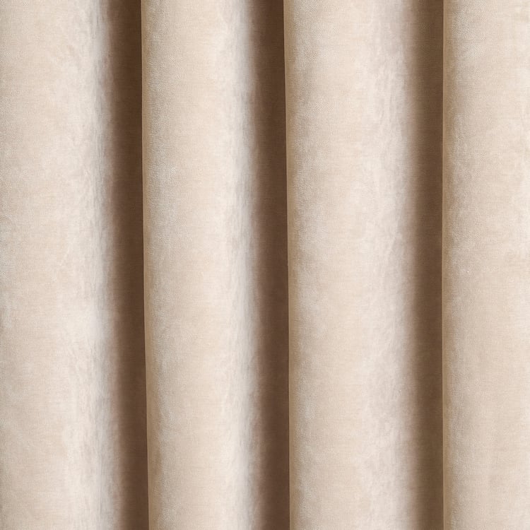 Muffle Set of 2 Blackout Large Door Curtains - 8.8ft (270cm)