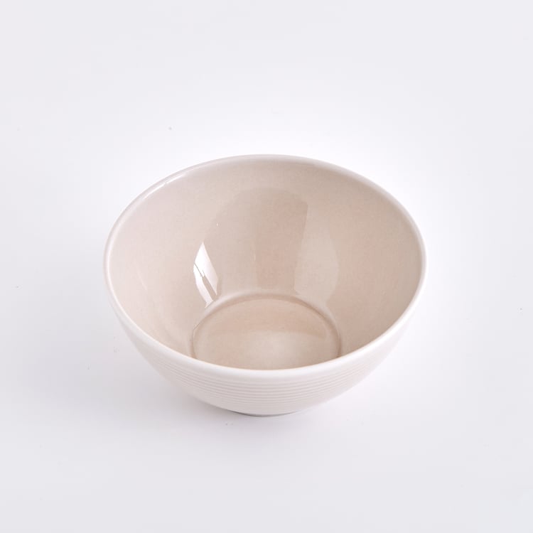 Nesta Porcelain Striped Katori - 300ml