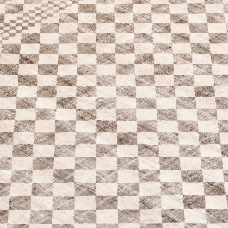 Davina Checked Carpet - 230x160cm