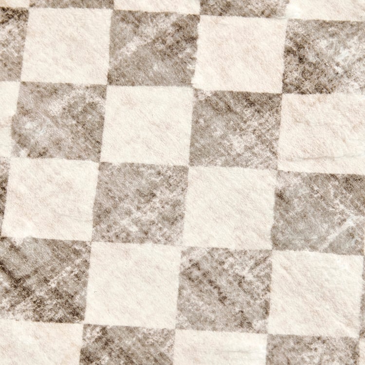 Davina Checked Carpet - 230x160cm