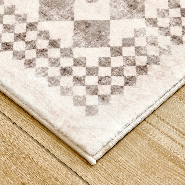 Davina Checked Carpet - 230x160cm
