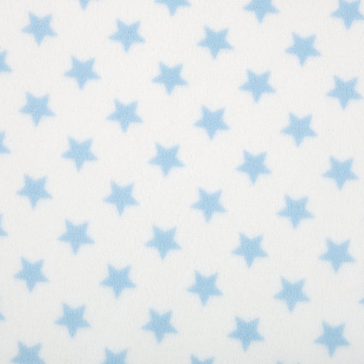 Corsica Slate Kids Star Print Single Blanket