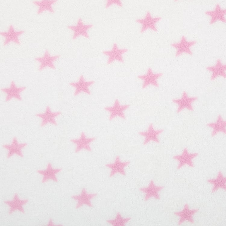 Corsica Slate Kids Heart Print Single Blanket