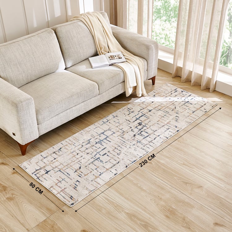 Corsica Alamut Polypropylene Printed Carpet - 230x80cm