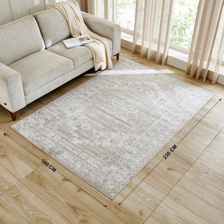 Zephyr Troya Polypropylene Printed Carpet - 230x160cm