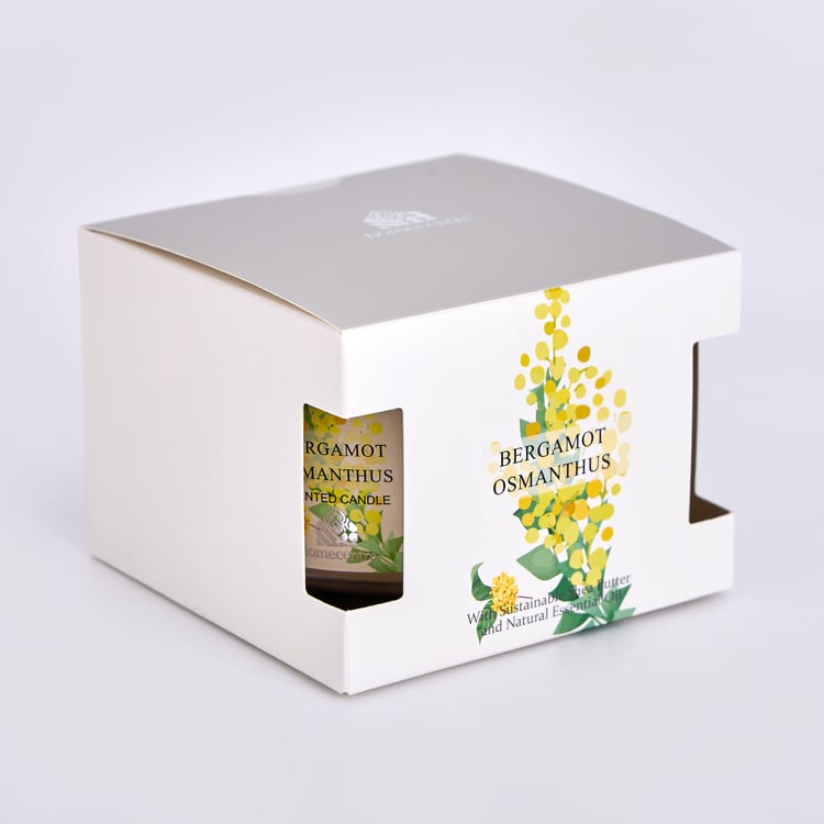 Utopia Refresh Bouquet Bergamot Osmanthus Scented Jar Candle