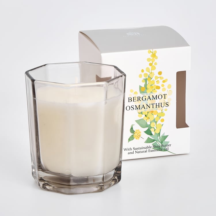 Utopia Refresh Bouquet Bergamot Osmanthus Scented Jar Candle