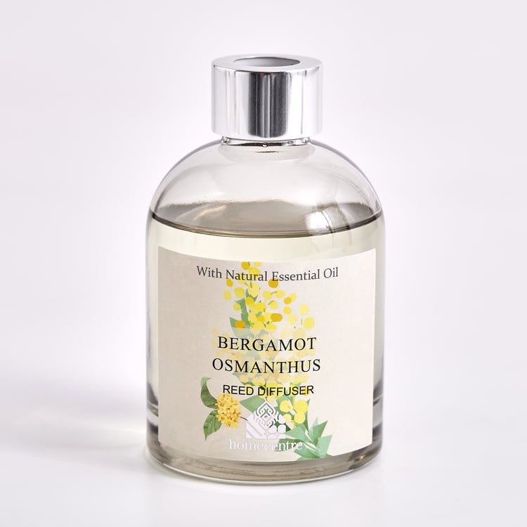 Utopia Refresh Bouquet Bergamot Osmanthus Reed Diffuser with Sola Flower