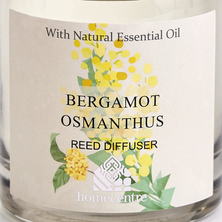 Utopia Refresh Bouquet Bergamot Osmanthus Reed Diffuser with Sola Flower