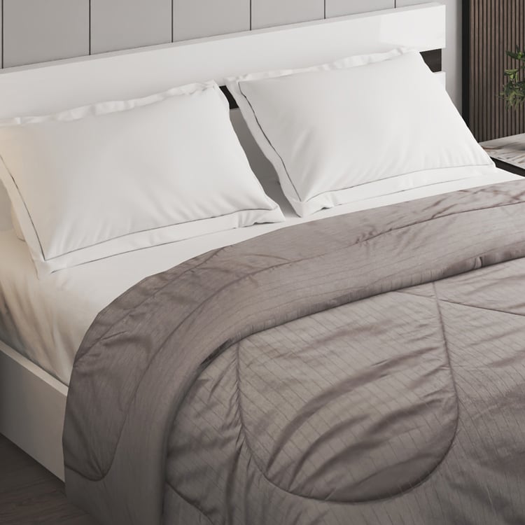 Campbell Cotton Striped Double Comforter