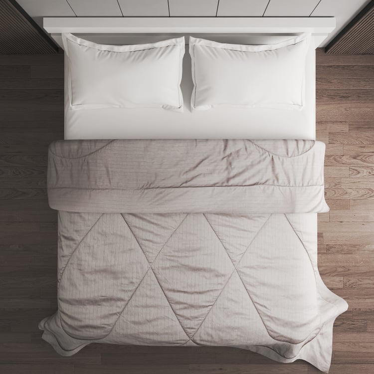 Campbell Cotton Striped Double Comforter