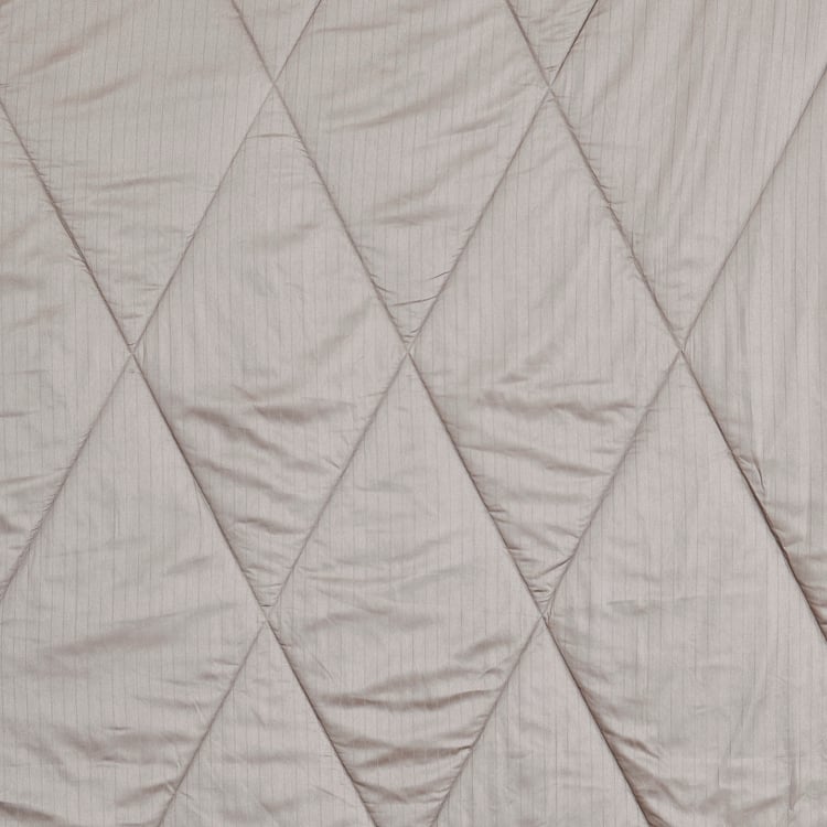 Campbell Cotton Striped Double Comforter