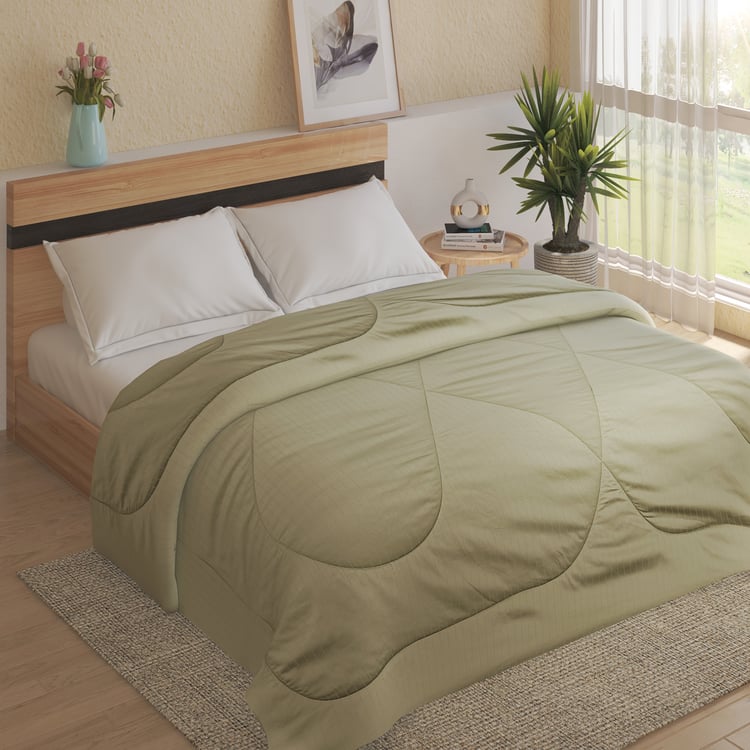 Campbell Cotton Striped Double Comforter