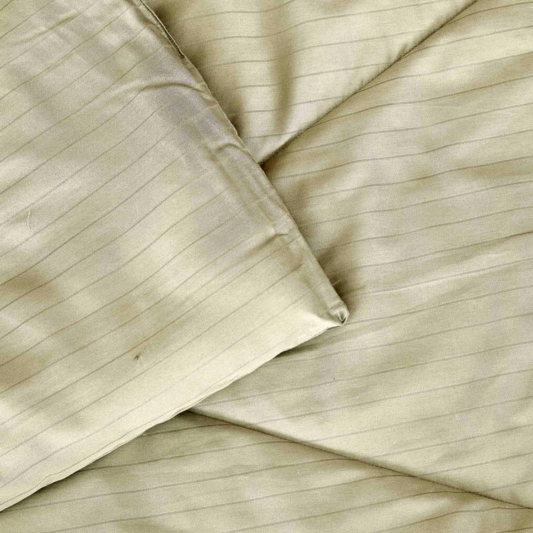 Campbell Cotton Striped Double Comforter