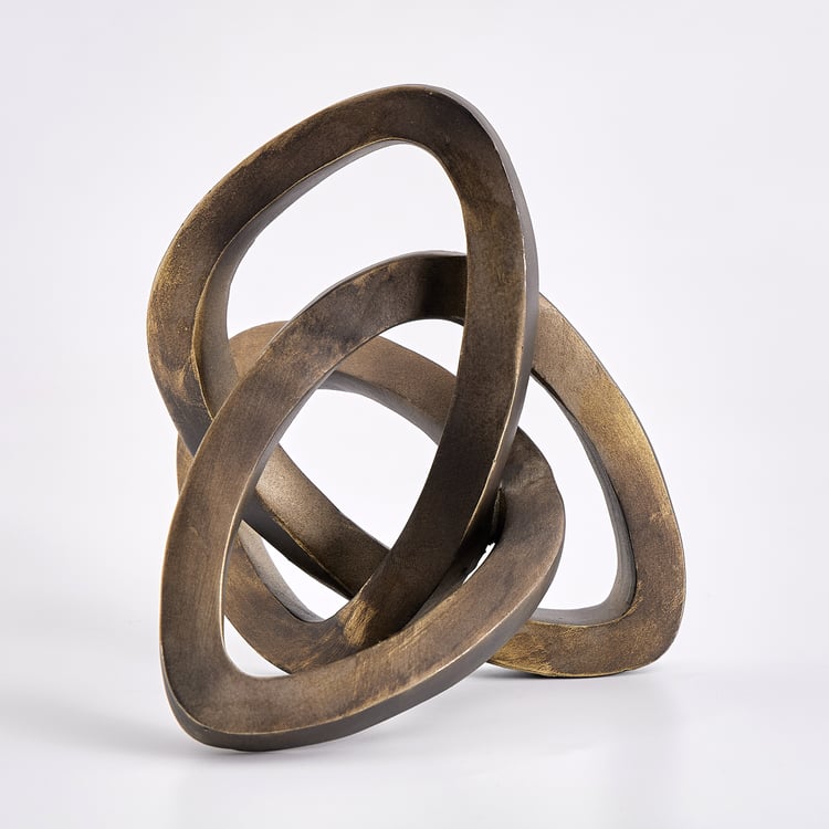 Mineral Sentinel Polyresin Link Table Accent