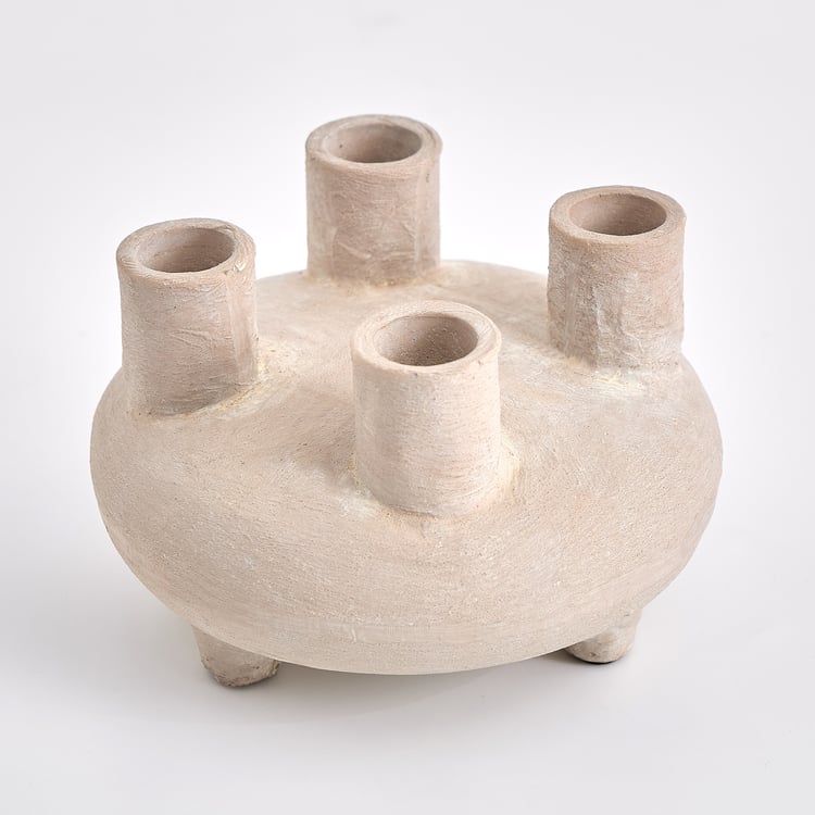 Mineral Sentinel Polyresin Multi Taper Candle Holder