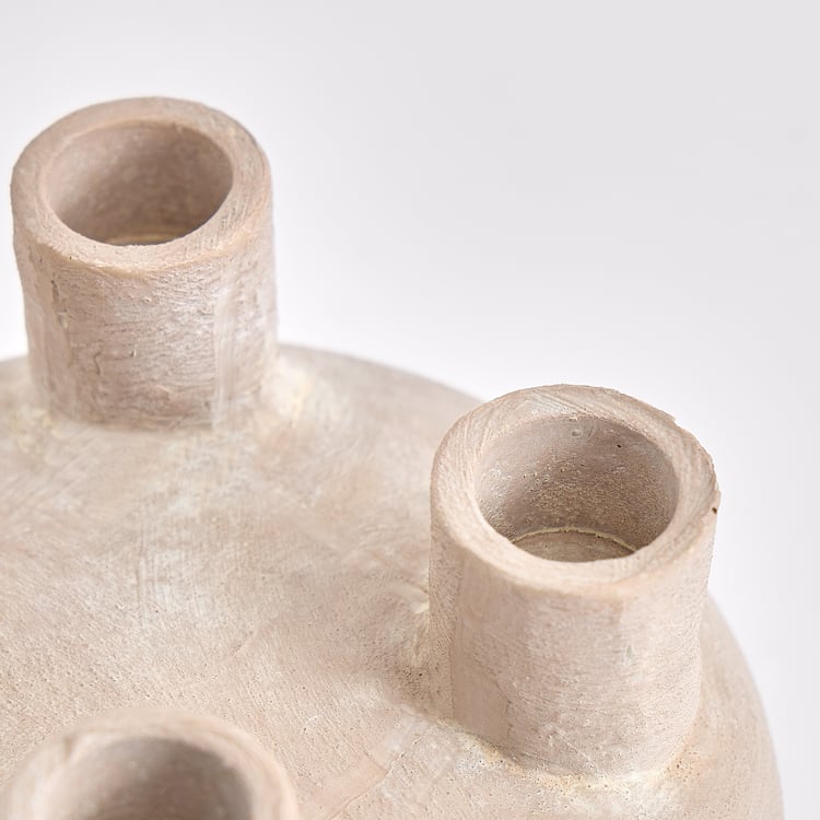 Mineral Sentinel Polyresin Multi Taper Candle Holder