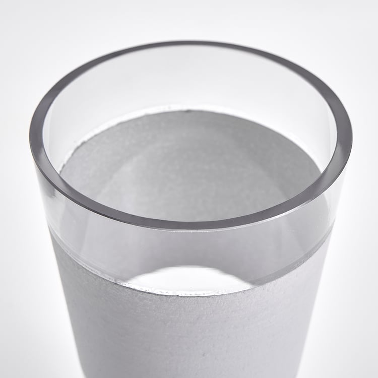 Mineral Contor Glass Vase - Large