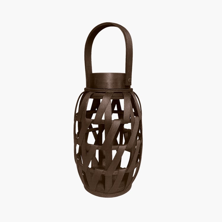 LUXE HOME Bamboo Woven Lantern