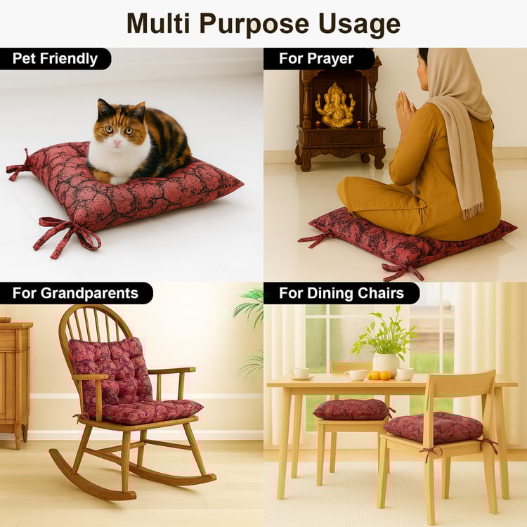 LUXE HOME Chair Cushion Pad - 45.72x45.72cm