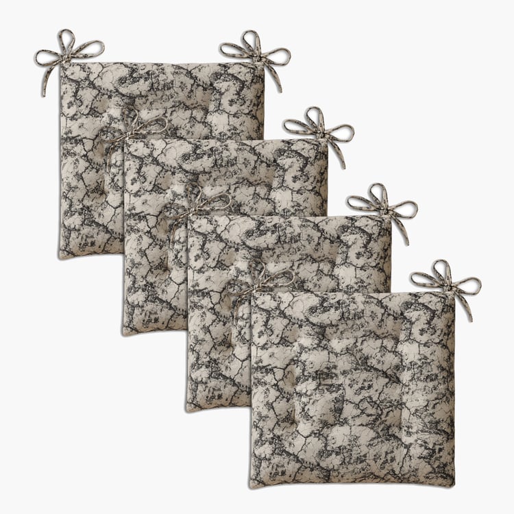 LUXE HOME Set of 4 Chair Cushion Pads - 45.72x45.72cm