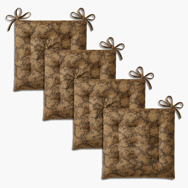 LUXE HOME Set of 4 Chair Cushion Pads - 45.72x45.72cm