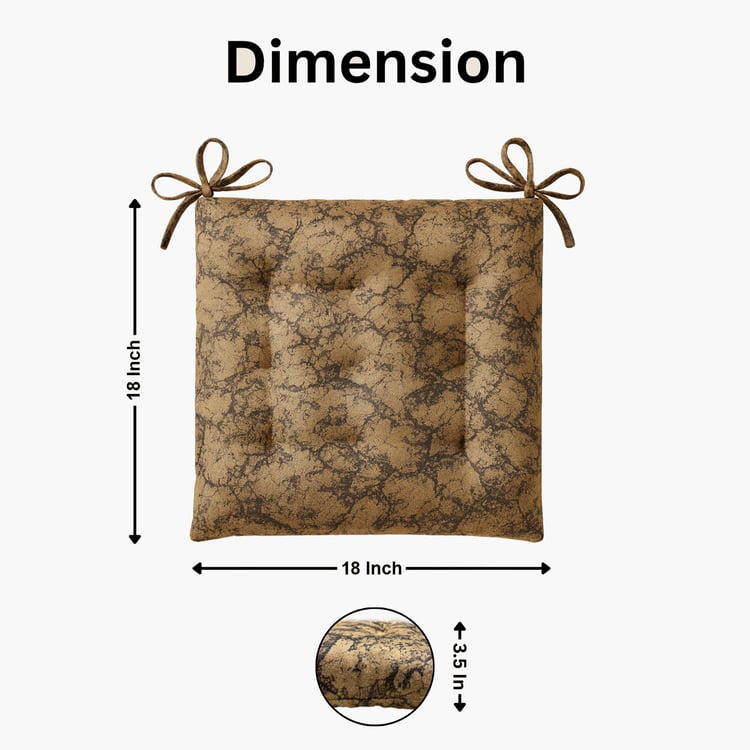 LUXE HOME Set of 6 Chair Cushion Pads - 45.72x45.72cm